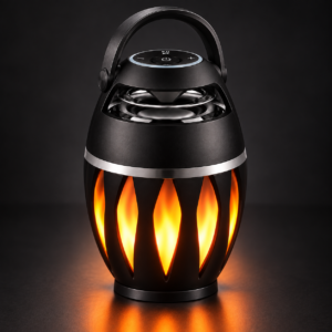 Flame Bluetooth Speaker With LED Light