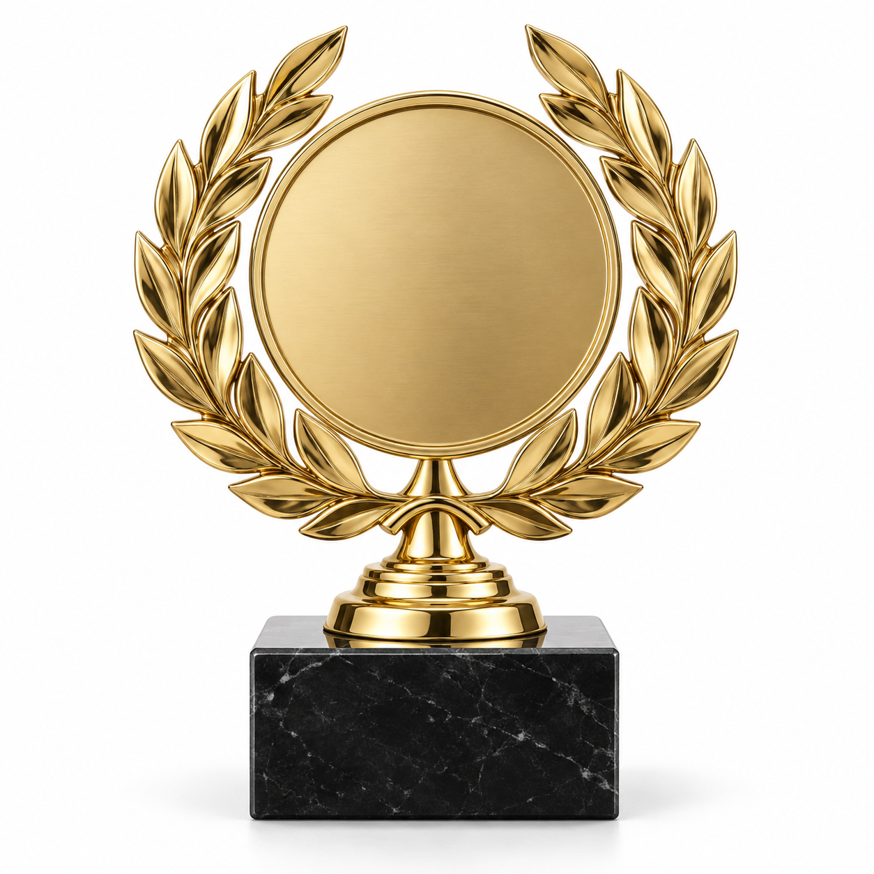 Gold Laurel Medallion Trophy