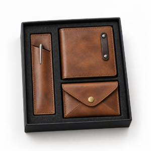 Brown Leather Organizer Combo Design 1