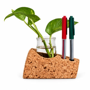 Textured Planter Cum Pen Holder