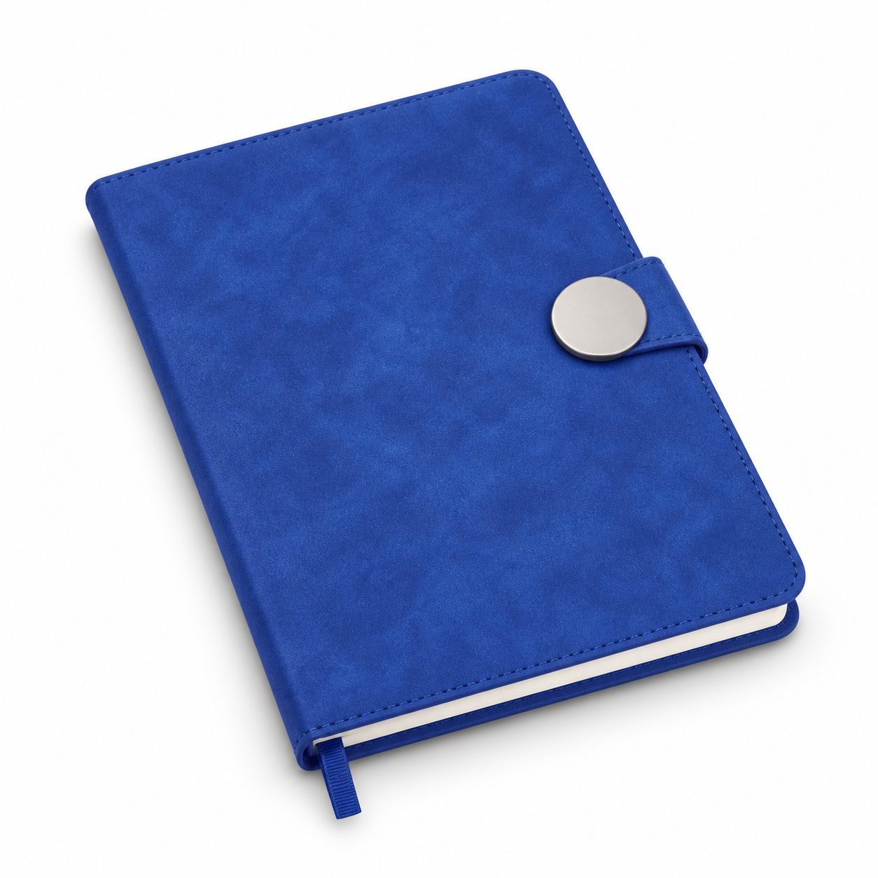 Blue A5 Magnetic Flap Notebook