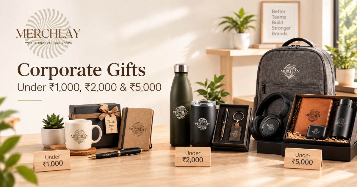 Corporate Gifts Under ₹1,000, ₹2,000 & ₹5,000: A Premium Buying Guide for Businesses