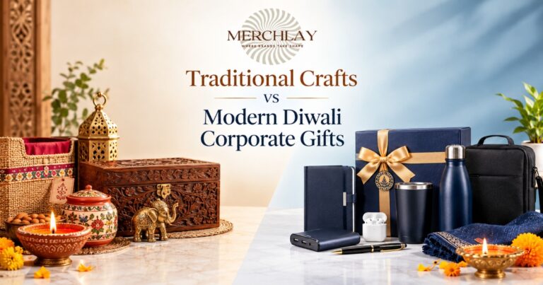 Traditional Indian Craft vs Modern Merchandise: Which Diwali Corporate Gifts Should You Choose?